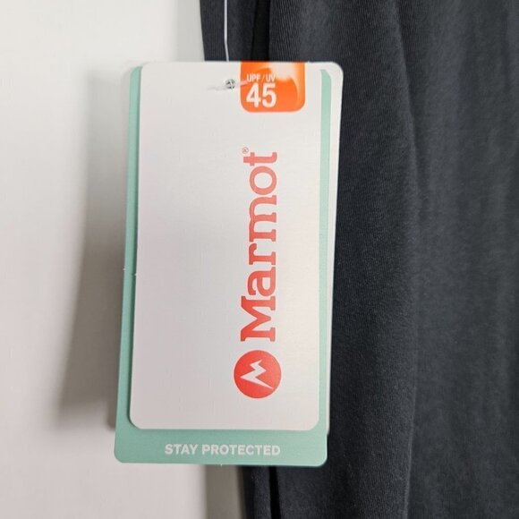 NWT Marmot All Around Tee SS Black XS - Picture 6 of 10